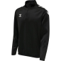 Preview: Kinder Half Zip Sweat Hummel Core XK - Schwarz